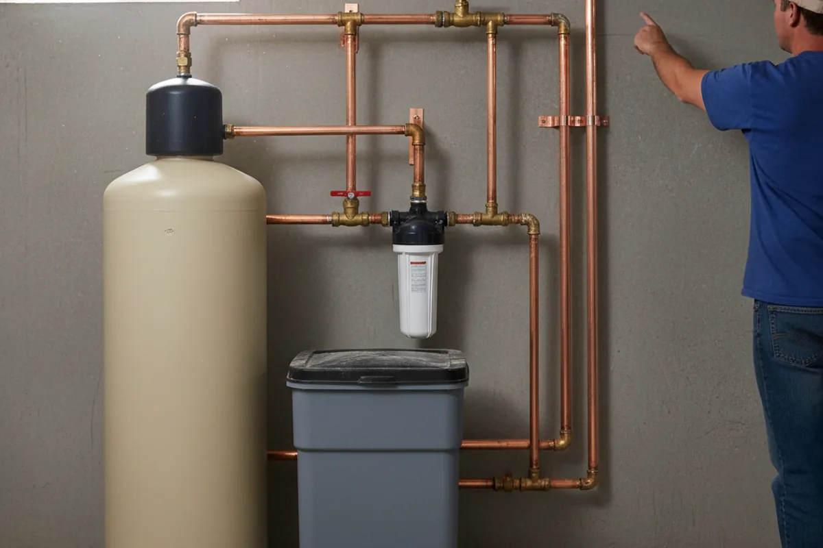Whole-house water treatment system installed in Walnut